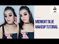 Midnight blue smokey eyes ।। #stylecornerwithSWAGATA #scws #eyemakeuptutorial