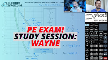 Live Power PE Exam 1-on-1 Study Session with Wayne | Watch & Learn!
