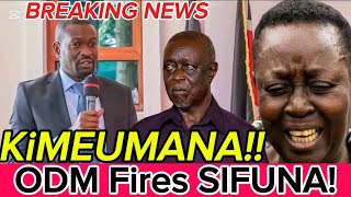 PANIC‼️EDWIN SIFUNA Forced TO GO SILENT As ODM Plans Kick Him OUT