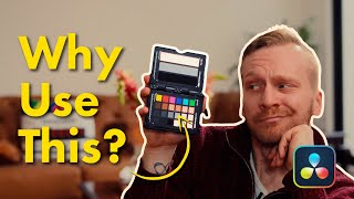 Why You Should Use a Color Chart and Gray Card on ALL Your Videos | DaVinci Resolve 18 Tutorial 2024