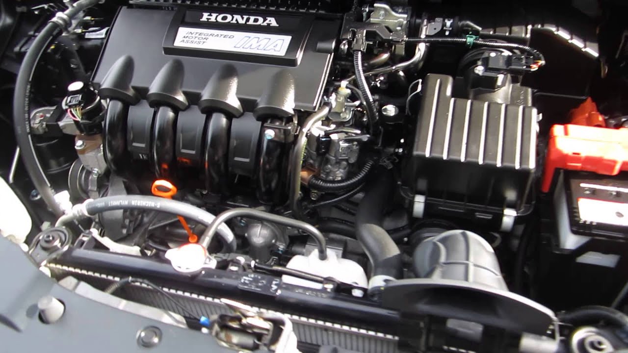 2011 Honda Insight, Gray - STOCK# 14041P - Engine