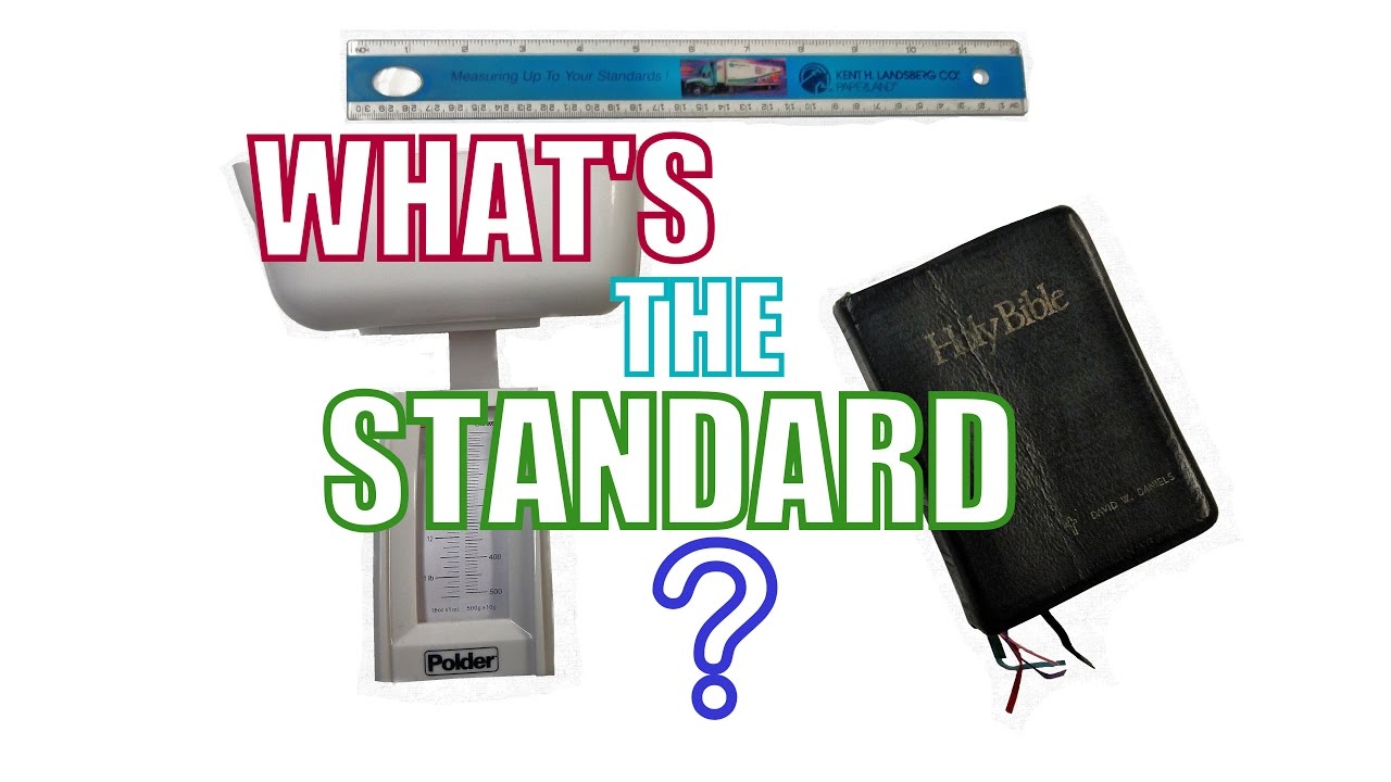 What's the Standard? - YouTube