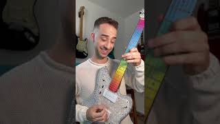 Whole tone scale hack on guitar! #shorts