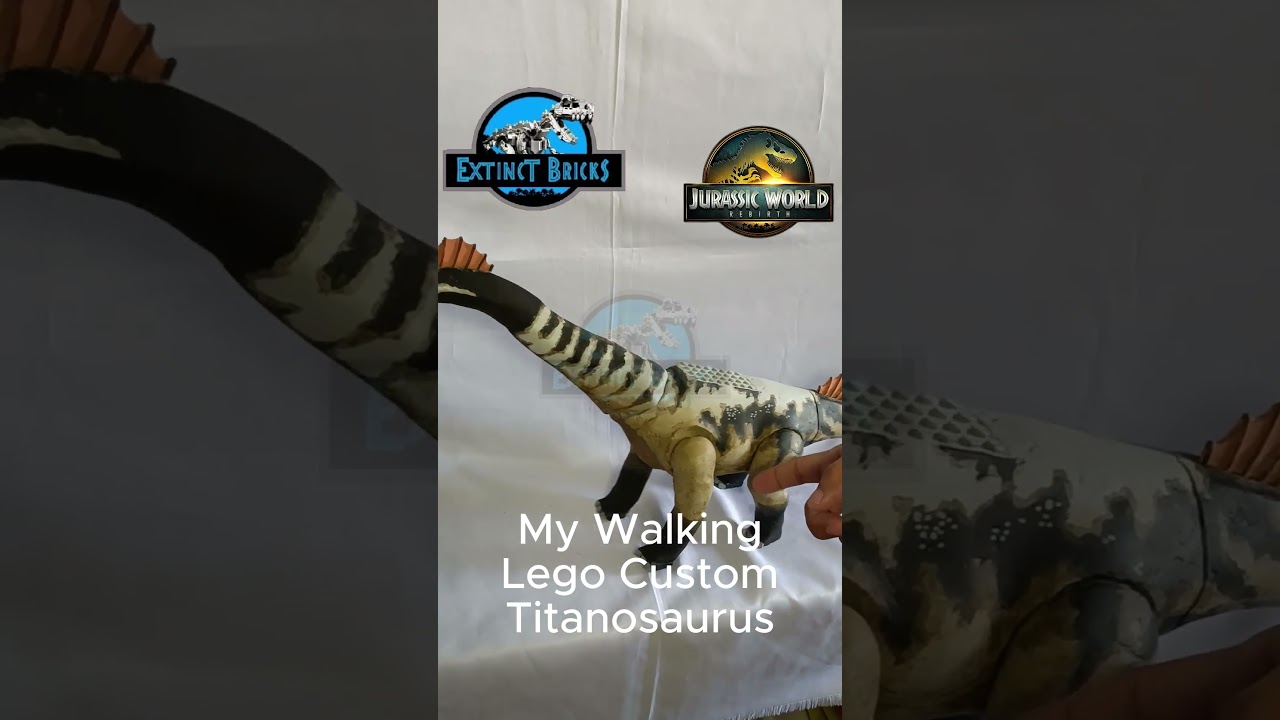 LEGO JURASSIC WORLD REBIRTH TITANOSAURUS titanosaurio ไททันโนซอรัส титанозавр 티타노사우루스 泰坦巨龙