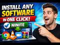 Install All Essential Software in One Click using Ninite | Windows Guide