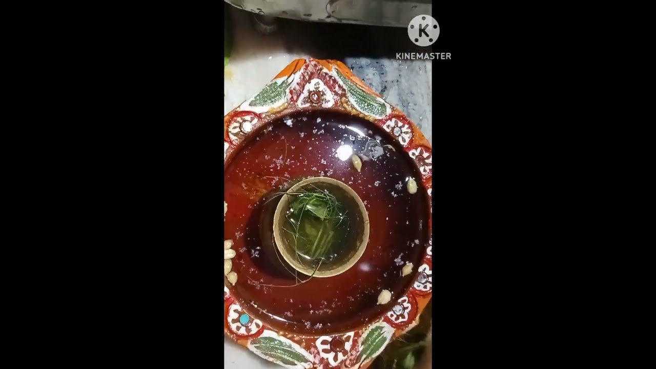 Urli with diya bring positive energy into home