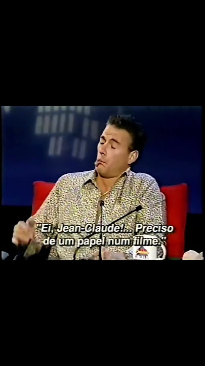 Jean-Claude Van Damme Parodies Sylvester Stallone #sylvesterstallone #slystallone #actor#vandamme