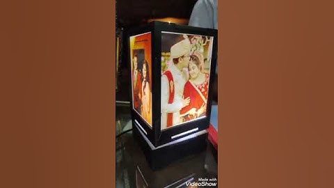 Rotating table Lamp with photos