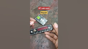 Bluetooth USB Card Repair 💯💯||#@Ajelectronics11 #shorts #repair #music