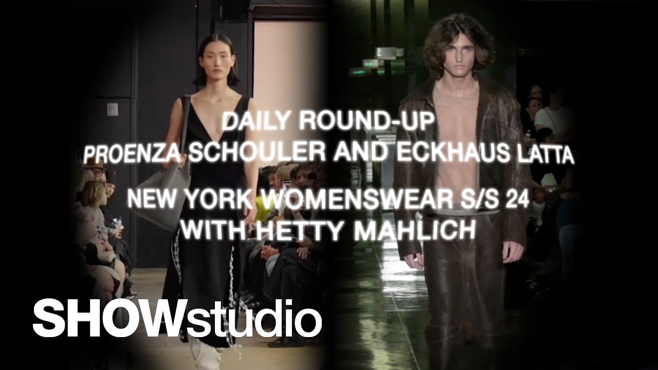 Unpacking Proenza Schouler and Eckhaus Latta's Arty Inspirations