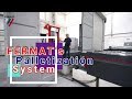 Palletization system, horizontal boring mill, milling, machining, metalwork