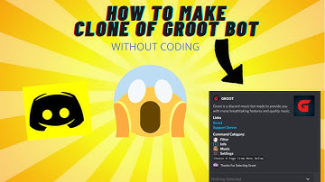 How to Make Music Bot Like Groot Without Coding