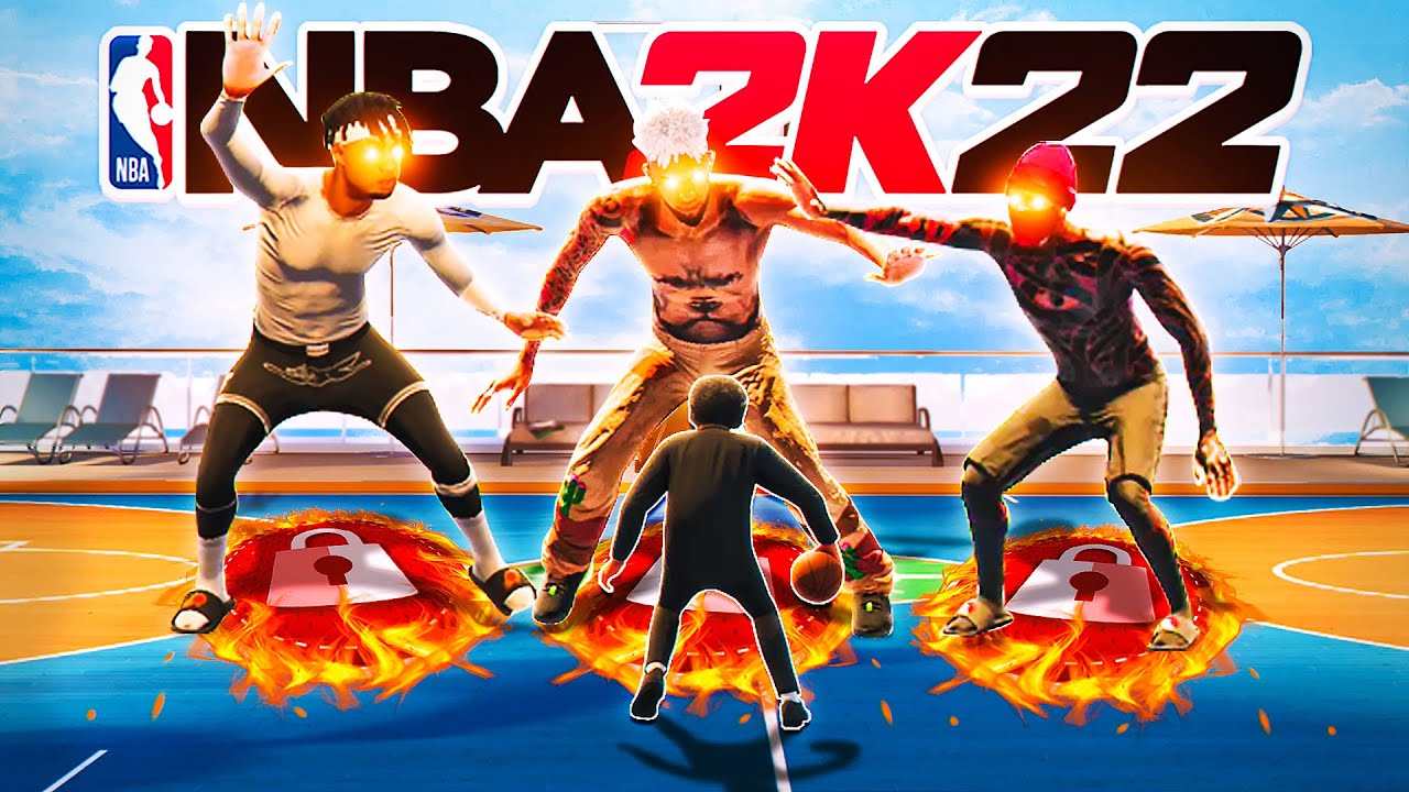 1 Guard vs 3 Lockdown Defenders.. all ISO (nba 2k22) YouTube