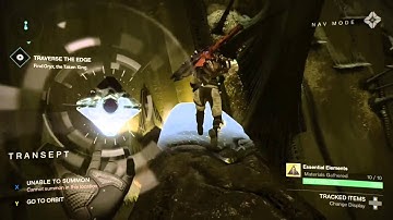 Destiny; Transept Jumping Puzzle
