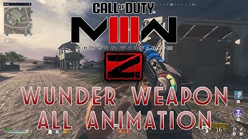 [modern warfare 3 zombies] wonder weapon animation