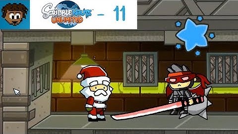 Dez Plays Scribblenauts Unlimited - 11 - Why is Santa In Prison?