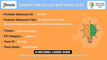 Al-Based Internship Recommendation Engine for PM Internship Scheme