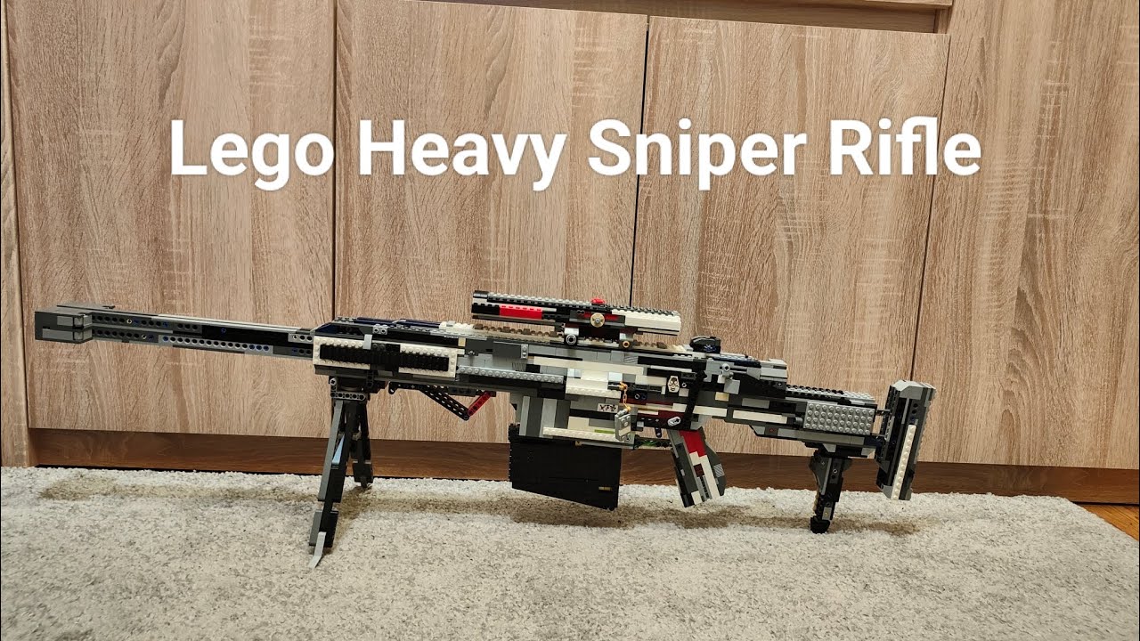 Working Lego Heavy Sniper Rifle/Anti-material Rifle - overview and ...