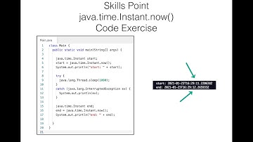 Data Structures Using Java: Data Types: java.time.Instant