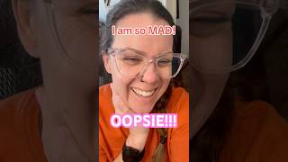 Oops! Aparently I didn’t have my camera on!! #painting #artist #oops #mistake #camera #art