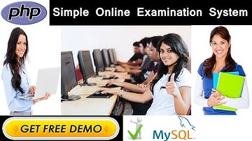 Online Exam System Mini Project in PHP | MYSQLI | HTML | CSS | JAVASCRIPT - College Projects for CS