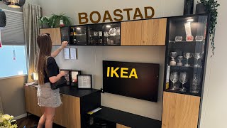 IKEA BOASTAD wall shelf, tv bench, sideboard, closet