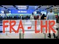 Boarding Frankfurt Airport (Terminal 1B) to London Heathrow - Flight FRA-LHR: Part 1