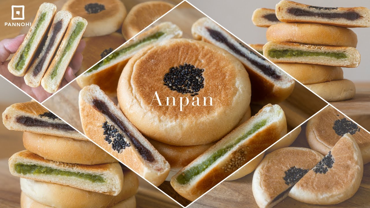 How to make colorful and delicious Anpan - YouTube