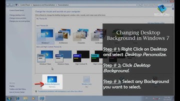 How to Change Background in Windows 7