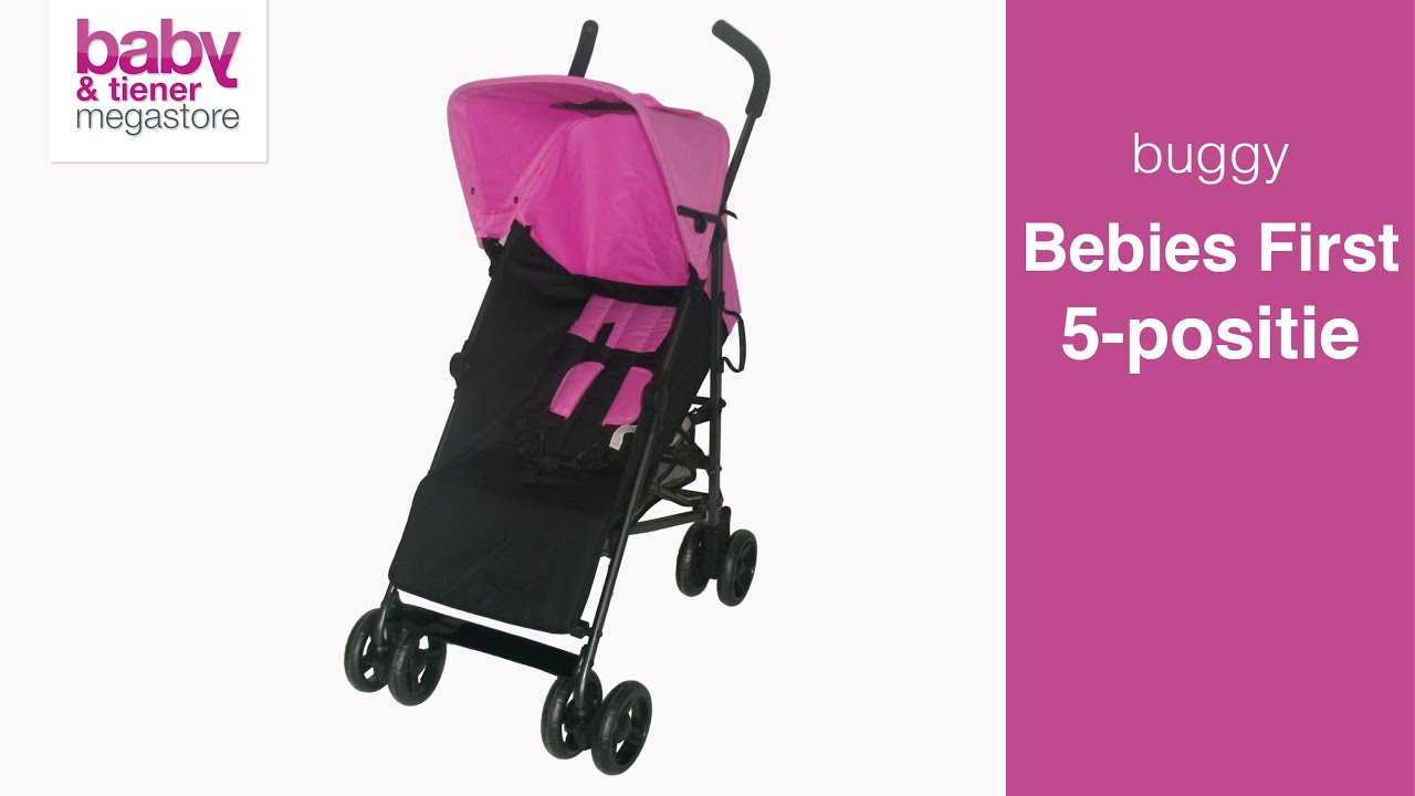 Bebies First 5-Positie buggy - YouTube