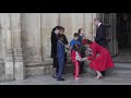 Queen, Meghan and Kate leave Commonwealth Service at Westminster Abbey