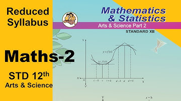 12th std Maths 2 Reduced Syllabus 2021-22 Maharashtra Board | 12th maths 2 cancelled syllabus 2021