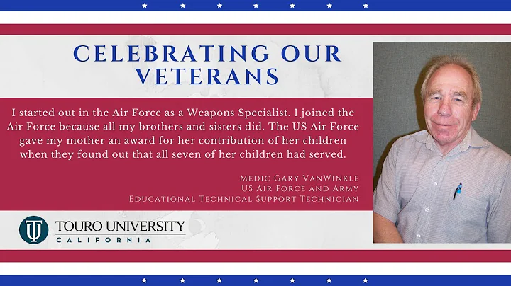 Celebrating Our Veterans: Gary VanWinkle
