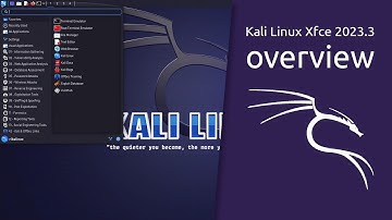 Kali Linux Xfce 2023.3 overview | The most advanced Penetration Testing Distribution.