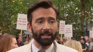 Premiere: David Tennant, Michael Sheen, Neil Gaiman | Good Omens (The Fan Carpet)