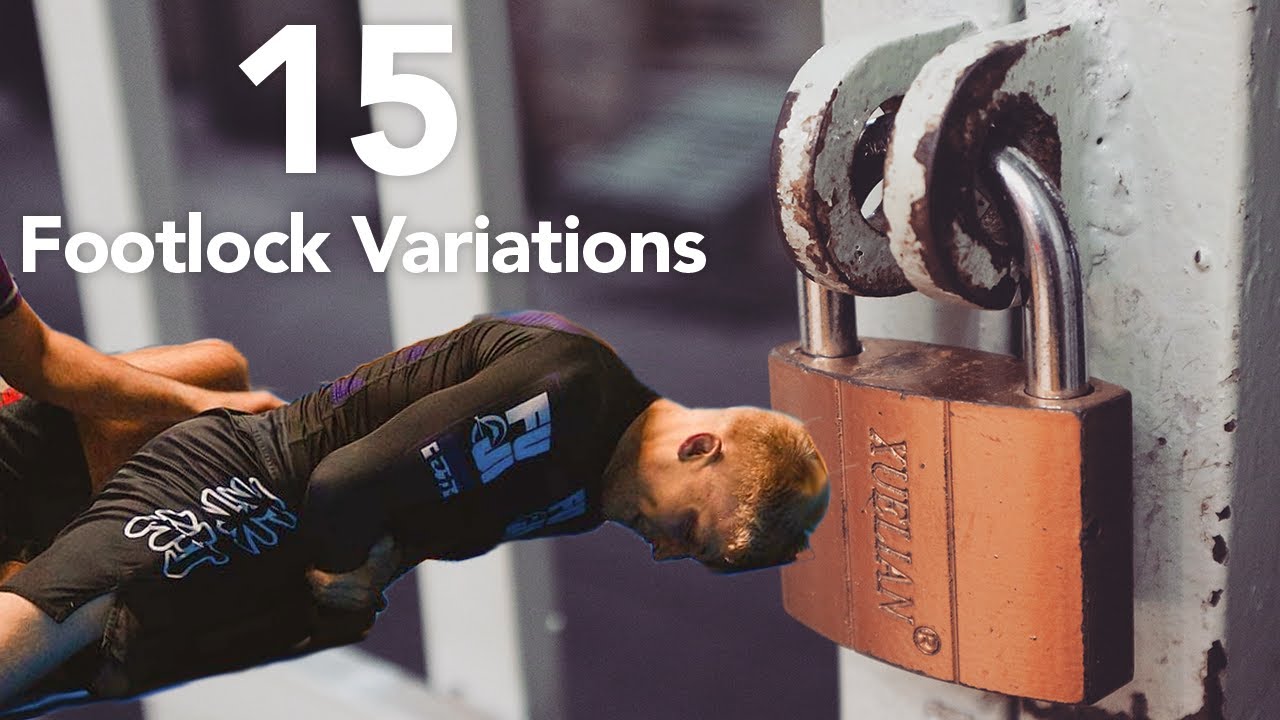 15 Footlock Variations - De Groot BJJ - YouTube