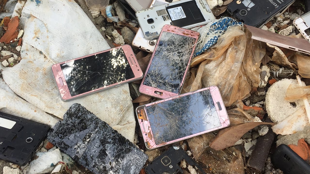 Реставрация уничтожила множество брошенных телефонов | Восстановить смартфон Samsung galaxy