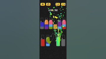 Soda Sort Puzzle Level 392 Walkthrough Solution Android/iOS