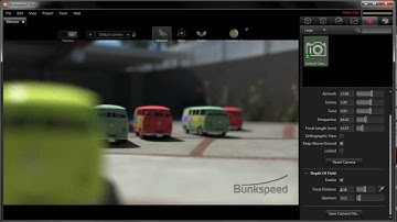Depth of Field Demonstration with Google SketchUp Model in Bunkspeed Shot