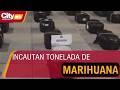 Golpe al microtráfico en Bogotá: incautan una tonelada de marihuana en Engativá | CityTv