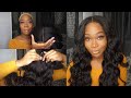 SEW YOUR WIG DOWN IN MINUTES! | 5x5 Lace Closure Wig SLAY! | GLUELESS WIG INSTALL ft. Ali Grace