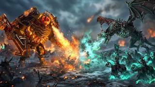 Chaos Dwarfs vs Vampire Counts — THE IRON INFERNO MEETS THE ETERNAL NIGHT | 4K Cinematic