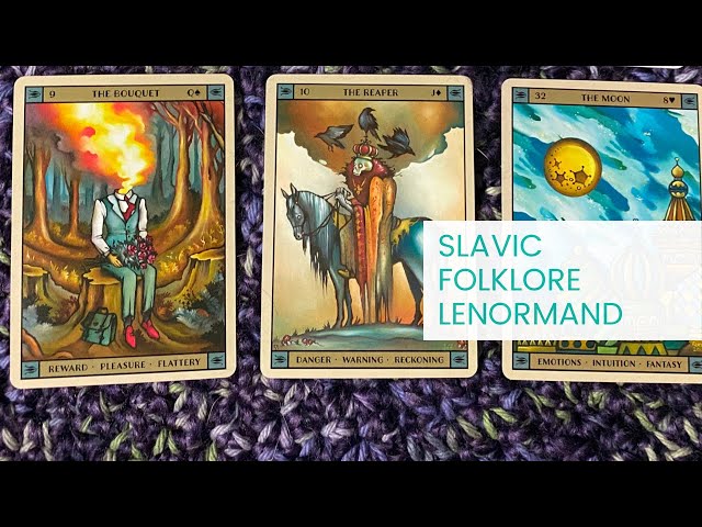 Slavic Folklore Lenormand Deluxe Edition Fairy Tale Oracle -  Portugal