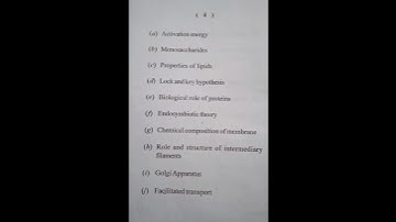 Bsc Botany Core 2 1st semester questions of 2022 Berhampur University #exam #study