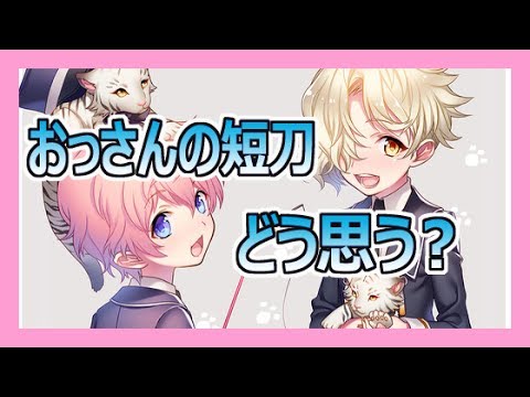 【刀剣乱舞】おっさんの短刀どう思う？【toukenranbu】