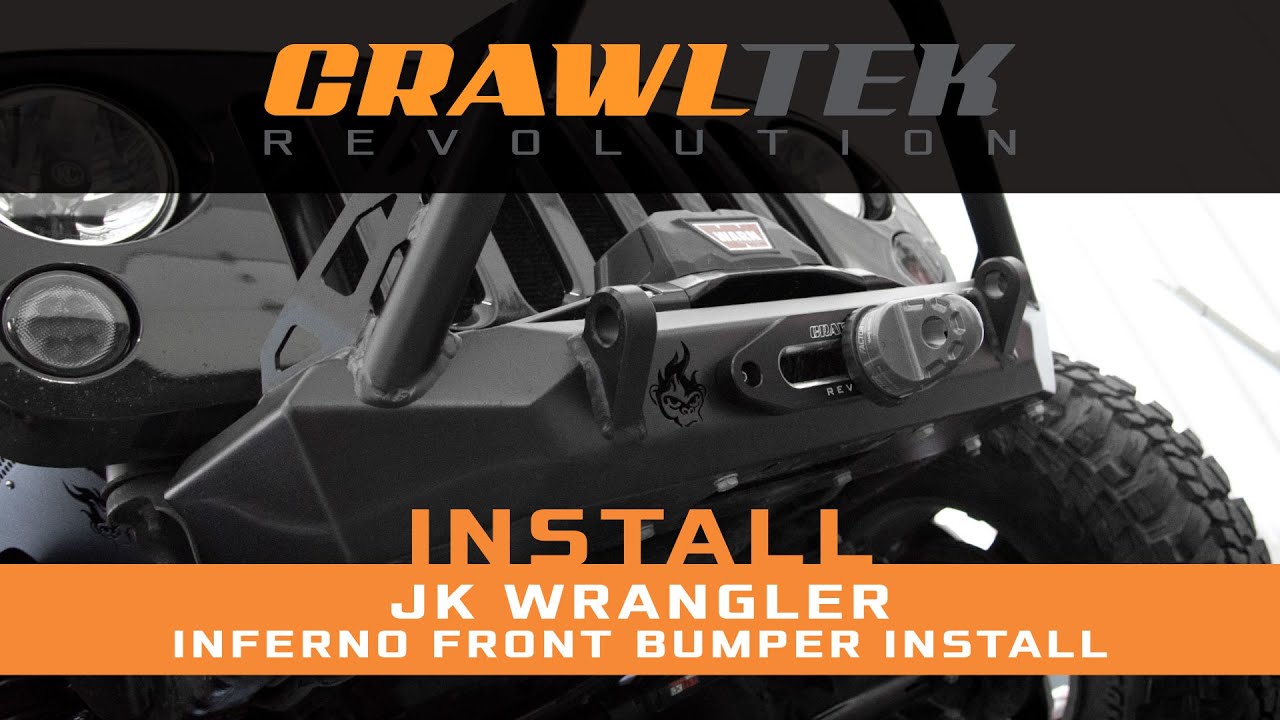 Inferno Front Bumper | Jeep Wrangler JK – CrawlTek Revolution