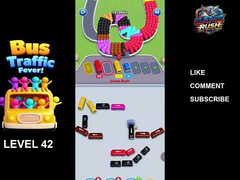 Bus Traffic Fever Level 42 walkthrough preview
