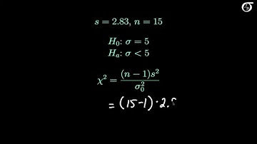 Inference for One Variance: An Example of a Confidence Interval and a Hypothesis Test