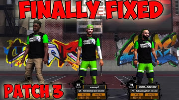 PATCH 3 FULL NOTES | MAJOR ISSUE FIXED - NBA 2K18