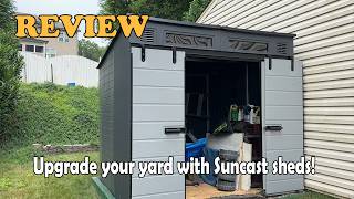 Suncast Modern Outdoor Storage Shed - Review 2026